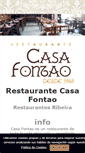 Mobile Screenshot of casafontao.com